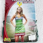 TOUCH DOWN Tank Dress Women's Halloween Costume Fits Size 4 Photo 0