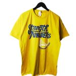 2016 Conference Semis Golden State Warriors T Shirt Yellow XL Extra Large Solid Photo 1