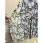 Miss Me Floral Print Wide Slit-Leg Palazzo Pants Medium Pull On Boho Hippie Photo 4