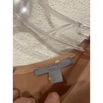 COS Shirt Womens 4 Beige 100% Silk Sheer Kimono Sleeve Boxy Top Blouse Photo 3