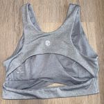 Born Primitive Gray V Neck Sports Bra Photo 1