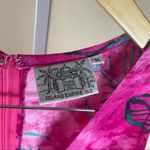 Island Empire Medium Hawaiian Tropical Tie Dye Floral Tank Dress Cover Up Beach Pink Photo 2