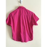 My Name Is Panama Button‎ Up Vintage Pink Hand Embroidered Funky Fruit Sz S 6 Photo 1