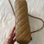 3Am forever tan quilted crossbody bag clean inside & out 1 inside zip pocket EUC Photo 3