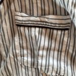 UGG  Cozy White and Gray Pajama Top Photo 7