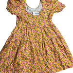 Julie Brown New York Oversized Linen Scoop Neck Button Down Sundress Size XS Photo 0