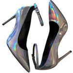 Calvin Klein Holographic Silver Stiletto Heels by Demma Photo 4