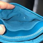 CHAPS Teal Turquoise Green Vegan Leather  Crossbody Bag Clutch Embellishment Photo 6