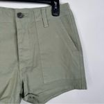 Hudson Jeans  Size 27 Sage Green Cotton Blend Military Shorts Photo 2