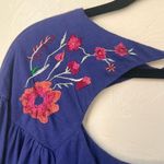 Free People Lita embroidered cutout long sleeve top size m Photo 5