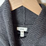 Aerie Brand New Womens Long Sleeve Gray Turtleneck Sweater Dress Soft Knit XXS Photo 2