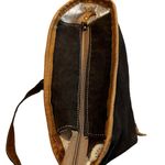 Myra Bag Canvas and Leather Shoulder Bag with Tango Print S Photo 10