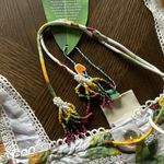 Farm Rio  FRUIT ORCHARD OFF-WHITE MINI DRESS, Medium, $255 Photo 11