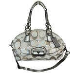 Coach Kristin Signature Dome Sequin Satchel Shoulder Bag #19338 Photo 6