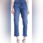 Alice + Olivia  studded high rise jeans. Size 29 Photo 1