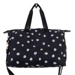 Alice + Olivia Daisy Print Black Tote Bag Photo 0
