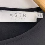 ASTR black tie skirt floral print draped dress XS Photo 5