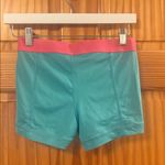 Nike Dri-Fit Size Small Blue Spandex Athletic Shorts Photo 2