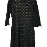 Ronni Nicole Ronni‎ Nicole Black Lace dress with exposed back zipper size 10 Photo 0