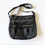 Tutilo Black Nylon Crossbody With Organizer Pocket Photo 0