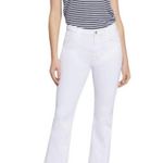 Current/Elliott Jeans Size 26 NWT Boulevard Crop Boot Optic White Stretch Denim Photo 2