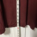 Soft Surroundings Burgundy scoop neck long sleeve tunic dress sz small Photo 7