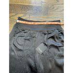 Vera Wang Simply Vera  Pants Size S Womens Black Satin Wide Leg Pull-on NWT Photo 3