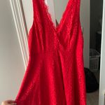 Soprano Red Lace  Dress Photo 0