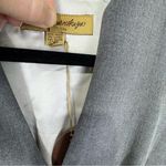 Anya Ponorovskaya Dora Gray Wool Sleeveless Midi Dress Women’s Size 6 A Photo 4