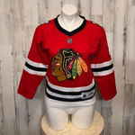 Chicago Black Hawk’s jersey size woman’s small Red Photo 0