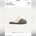 UGG  Cozy Gray and Cream Women's Slippers Size 9 Photo 8