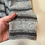 Faded Glory  Womans Gray Striped Lightweight Full Zipper Fall Jacket Size Large Photo 2