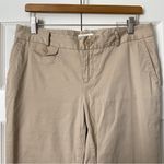 Banana Republic  Women's Size 10 Ryan Fit Stretch Bootcut Beige Khaki Dress Pants Photo 1