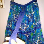 Plenty By Tracy Reese Plenty by Tracy Reece 100% silk paisley print pleated skirt Photo 6