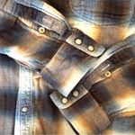 Lucky Brand  flannel snap closure top, size XXL Photo 8