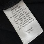 Nordstrom Black Cap Sleeve Midi Dress Belted Casual Everyday Women XL Photo 9