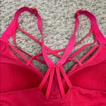 Victoria's Secret Victoria Sport Hot Pink Strappy Mesh Padded Sports Bra - Size 34C Photo 8