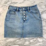 PacSun  Denim Button Fly Mini Skirt - Sz. 24 Photo 2