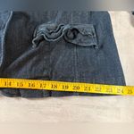 Jessica London  Women's Sz 18W Blue Denim One Button Blazer With Ruffles Photo 9