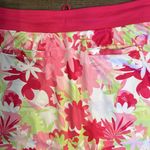 PGA Tour Women’s Cutout Floral Drawstring Pink Golf Athletic Skort Medium Photo 4