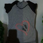 Cute pregnancy shirt Gray Photo 0