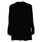 Anne Klein Women's Black Gold Zipper Long Sleeve Blouse Size Unknown Photo 1