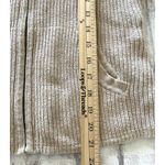 Woolrich VTG  Full Zip Cardigan Sweater Womens Tan Ramie Cotton Front Pockets S Photo 5