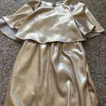 ZARA  Gold Dress Photo 0