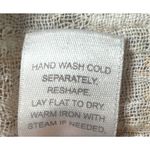 J.Jill Pure Jill Top Size Large Linen Blend Orange Artsy Resortwear Lagenlook Photo 5