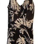 Beach Belle Floral One Piece Swimsuit sz 12 Black Photo 0