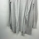 Athleta Light Gray Open Front with Hood Cardigan Sweater size XS Photo 4