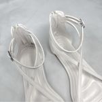 BCBGeneration NEW Kline Embellished Toe Ring Strappy Square Toe Flat Sandals 9 Photo 4