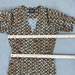 Scotch & Soda Jumpsuit Leopard Animal Print Puff Sleeve Utility Tan Black Medium Photo 12