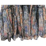 Forever 21  boho mini dress with bottom ruffle size Medium Photo 6